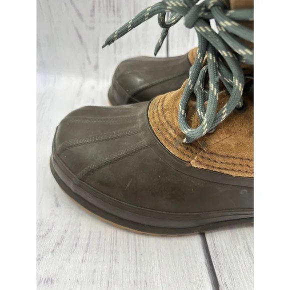 Vintage Kaufman Sorel Boots, Tan & Brown size 8.5? - Picture 8 of 12